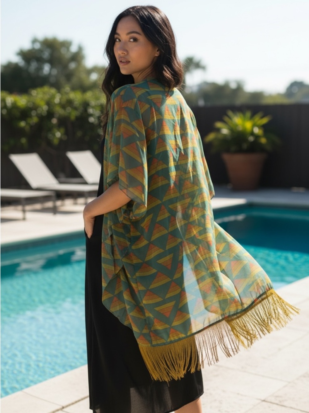LuLaRoe Monroe Kimono size Small. New with tags.